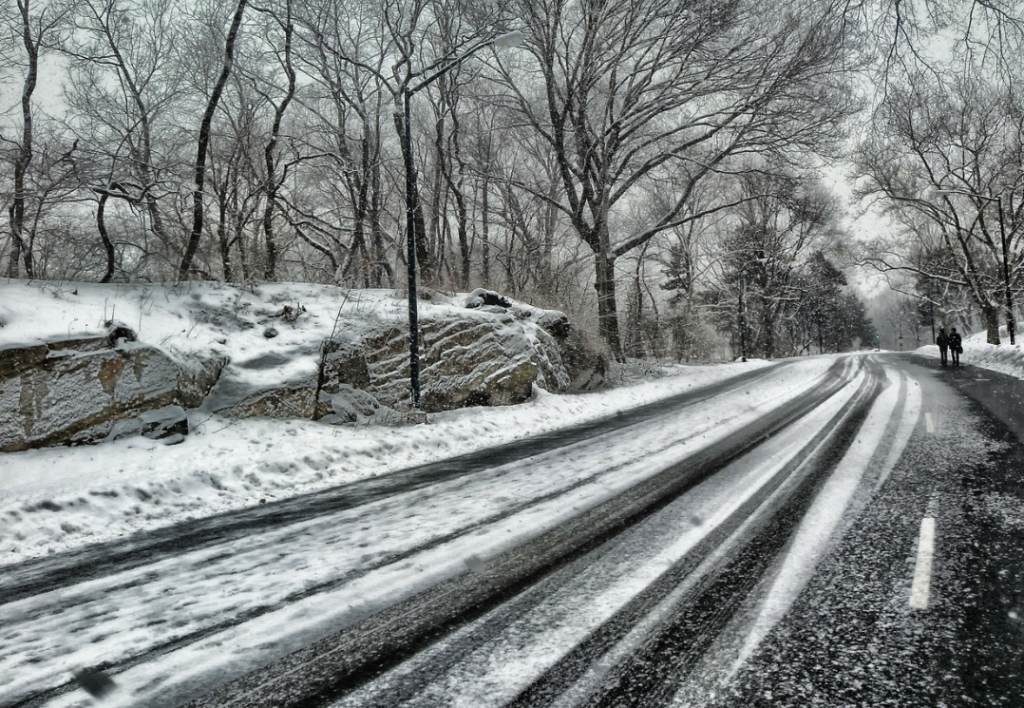 road in winter